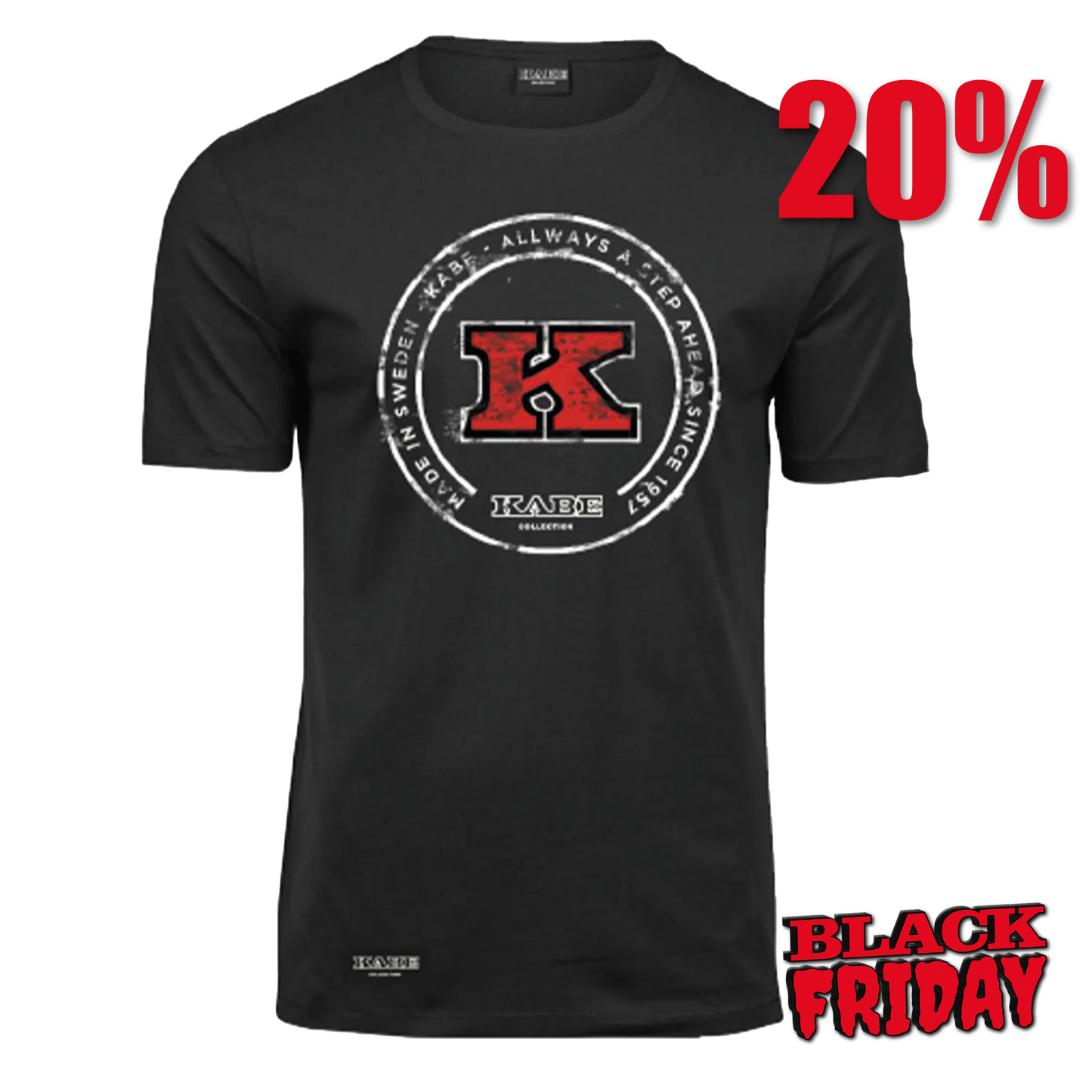 KABE T-SHIRT BLACK (UNISEX)