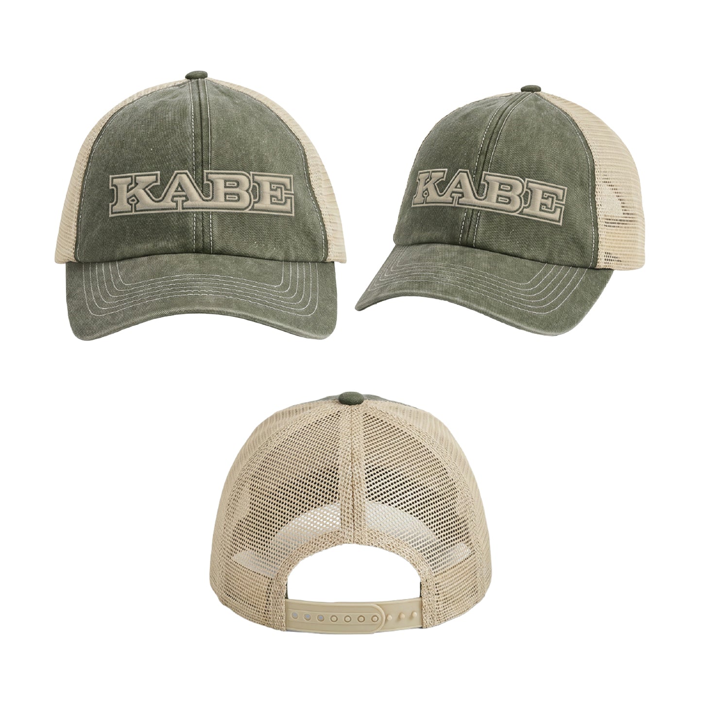 KABE Vintage Trucker Keps